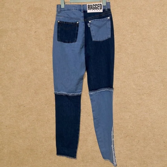 NWT $98 Urban Outfitters | The Ragged Priest | Mixed Panel Exposed Seam - Picture 8 of 16